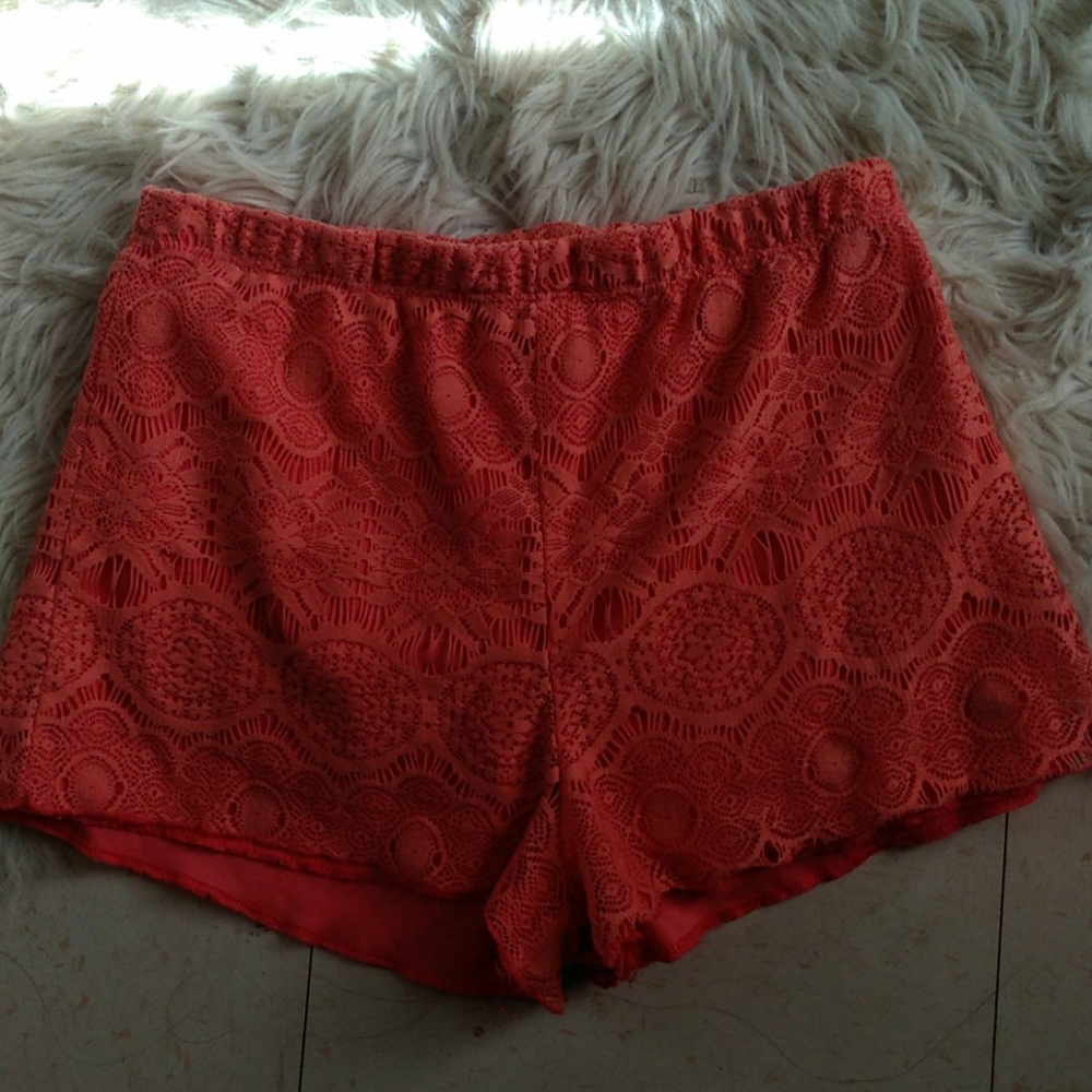 Cute pink shorts
